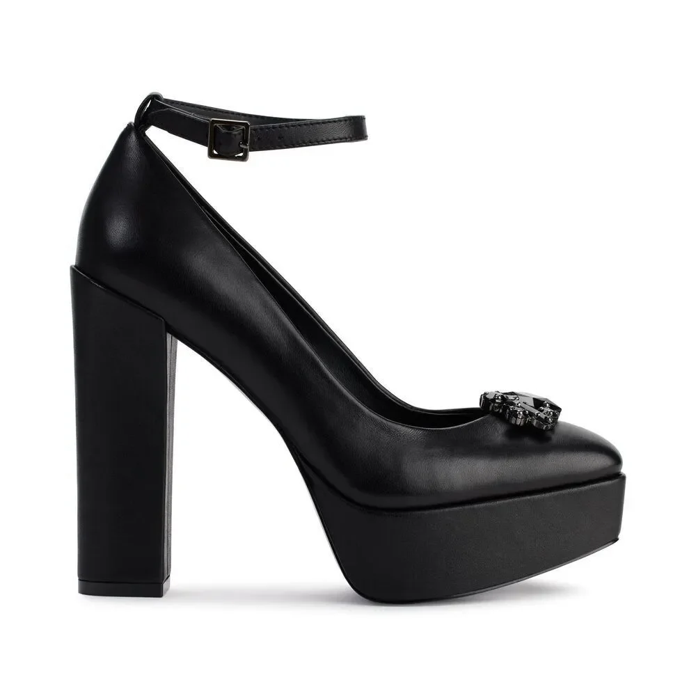 Karl Lagerfeld Paris Women's Varun-Pump 8.5 Black - Picture 5 of 5